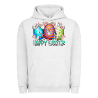 Pigment Lunar Rock happy easter day eggs nurse Urban Hoodie - RacoonDesign