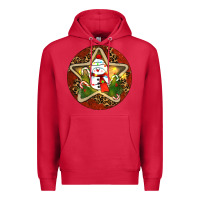 Cardinal Snowman Christmas Premium Hoodie - RanaPortraitStore