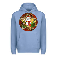 Colony Blue Snowman Christmas Premium Hoodie - RanaPortraitStore