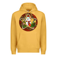 Mustard Snowman Christmas Premium Hoodie - RanaPortraitStore