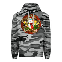 Slate Camo Snowman Christmas Premium Hoodie - RanaPortraitStore