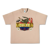 Burro louisiana state Urban Heavy Tee - BarkalooDesign