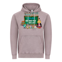 Vintage Zinc 100 days smarter 100 dias mas brillante Vintage Hoodie - SublimationCraftShop