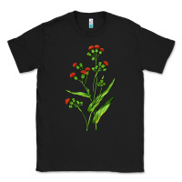 Black Tassel Flower Illustrations Classic Tee - LillyAllenDesigns