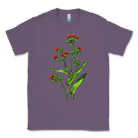 Lavender Tassel Flower Illustrations Classic Tee - LillyAllenDesigns