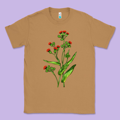 Tassel Flower Illustrations Classic Tee Designed By Lillyallendesigns