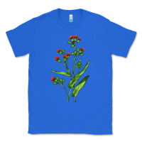True Royal Tassel Flower Illustrations Classic Tee - LillyAllenDesigns