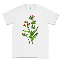 White Tassel Flower Illustrations Classic Tee - LillyAllenDesigns