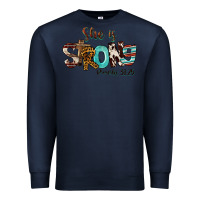 Navy She Is Strong Proverbs 31 25 Premium Sweatshirt - FaDigitalArtStudio