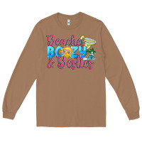 Toasted Coconut Beaches boozy besties Summer Long Sleeve Tee - NancyCooperArtShop