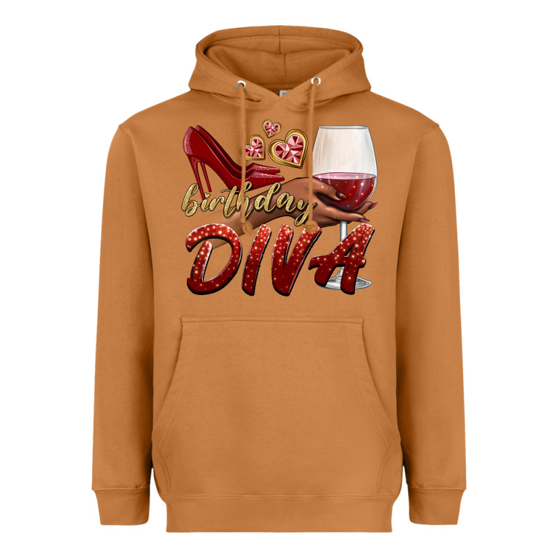 Birthday Diva Heavyweight Hoodie by BundleAndBundleShop | Teevron