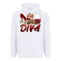 White birthday diva Heavyweight Hoodie - BundleAndBundleShop