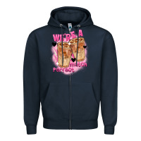 Navy We're a perfect match Valentine's Day Zipper Hoodie - FaDigitalArtStudio