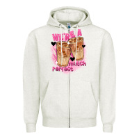 We're A Perfect Match Valentine's Day Zipper Hoodie | Teevron