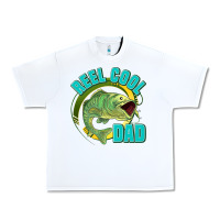 White reel cool dad Urban Heavy Tee - Jasminsmagicworld