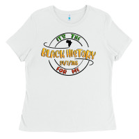 White black history Ladies Tee - MaliasSmallBusiness