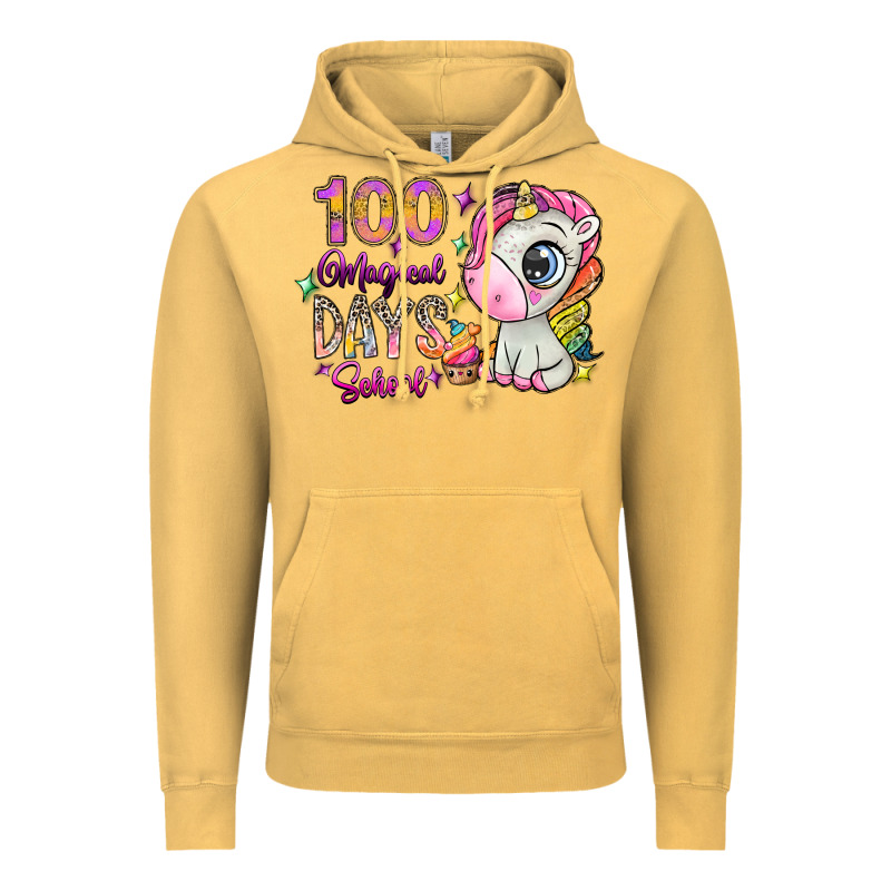 100 Magical Days School Vintage Hoodie by SublimationCraftShop | Teevron