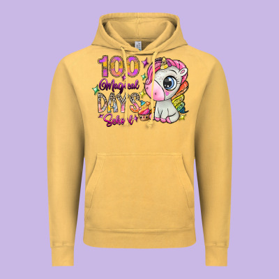 100 Magical Days School Vintage Hoodie Designed By Sublimationcraftshop