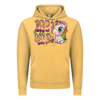 Vintage Mustard 100 magical days school Vintage Hoodie - SublimationCraftShop