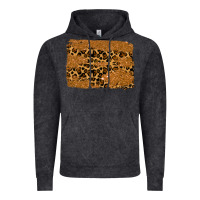 Vintage Black leopard glitter background Vintage Hoodie - RanaPortraitStore