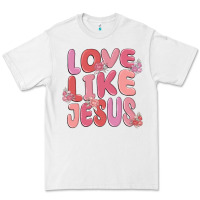 White love like jesus Premium Tee - MaliasSmallBusiness