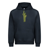Navy saguaro cactus Urban Hoodie - LillyAllenDesigns