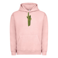 Pigment Salmon saguaro cactus Urban Hoodie - LillyAllenDesigns