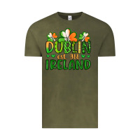 Vintage Olive dublin ireland st patrick s day Vintage Tee - Artiststas