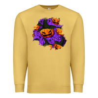 Antique Gold halloween pumpkin patch  1 Premium Sweatshirt - BundleAndBundleShop