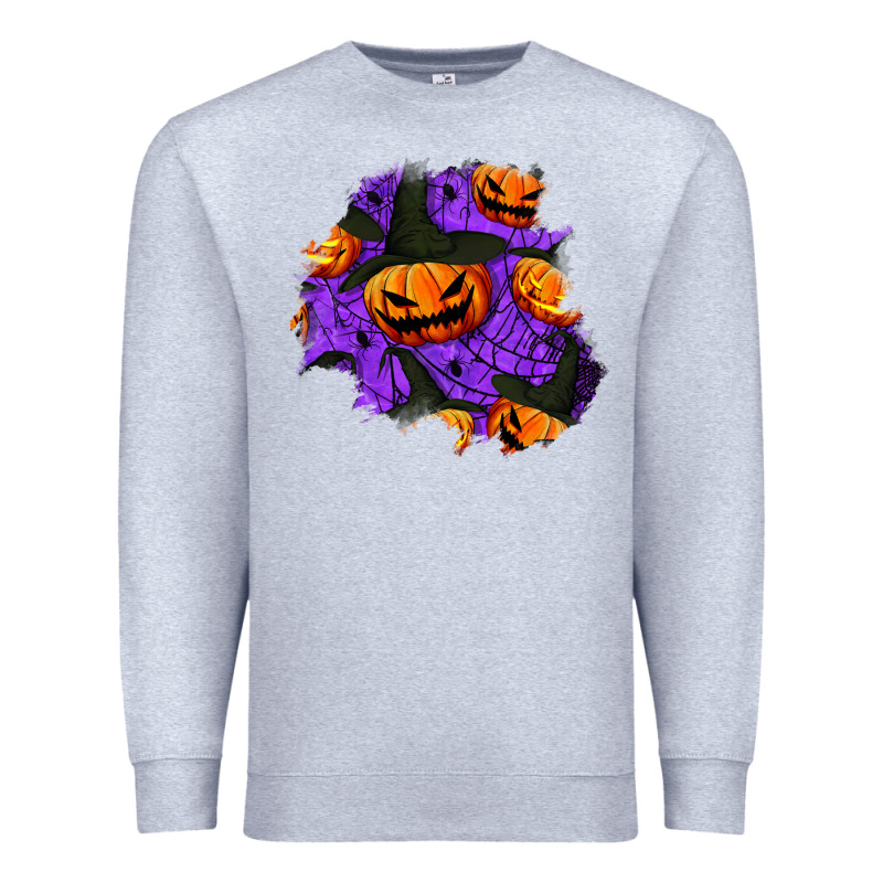 Halloween Pumpkin Patch  1 Premium Sweatshirt by BundleAndBundleShop | Teevron