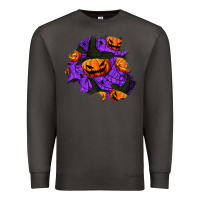 Smoke halloween pumpkin patch  1 Premium Sweatshirt - BundleAndBundleShop