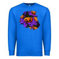 True Royal halloween pumpkin patch  1 Premium Sweatshirt - BundleAndBundleShop