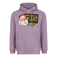 Lavender santa cassette Heavyweight Hoodie - FaDigitalArtStudio