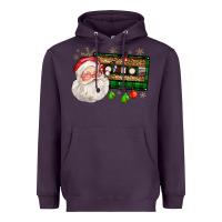 Plum santa cassette Heavyweight Hoodie - FaDigitalArtStudio