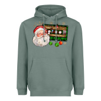 Sage santa cassette Heavyweight Hoodie - FaDigitalArtStudio