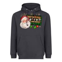 Smoke santa cassette Heavyweight Hoodie - FaDigitalArtStudio