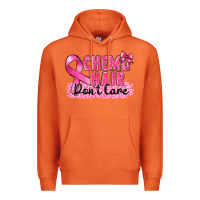 Carrot Breast Cancer Chemo hair don't care Premium Hoodie - FaDigitalArtStudio