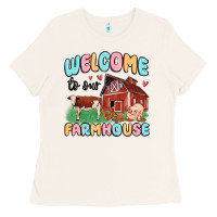Bone welcome to our farmhouse Ladies Tee - MaliasSmallBusiness
