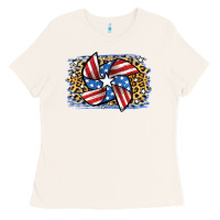 Bone 4th of July Pinwheel Ladies Tee - Jasminsmagicworld