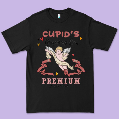 Cupids Brewing Company Premium Tee Designed By Maliassmallbusiness