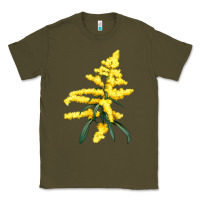 Botanical Goldenrod Illustrations Classic Tee | Teevron