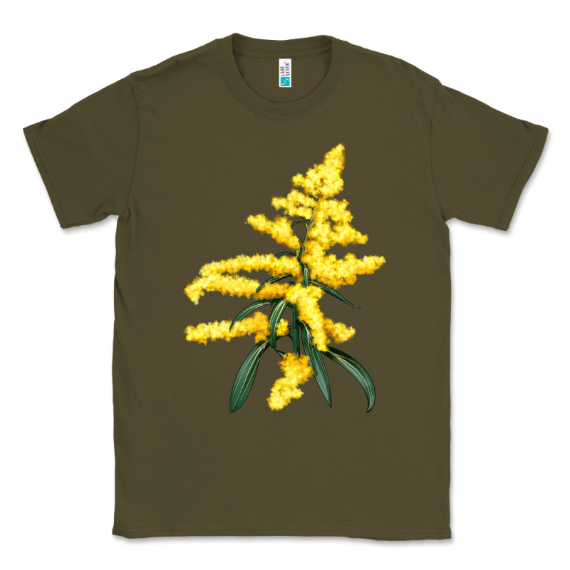Botanical Goldenrod Illustrations Classic Tee by LillyAllenDesigns | Teevron