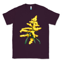 Plum Botanical Goldenrod Illustrations Classic Tee - LillyAllenDesigns