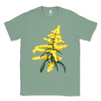Sage Botanical Goldenrod Illustrations Classic Tee - LillyAllenDesigns