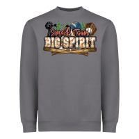 Storm Small town big spirit Baseball Heavyweight Sweatshirt - HowdyJamesFarm