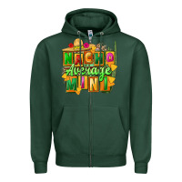 Sports Green Nacho average mini Zipper Hoodie - FaDigitalArtStudio