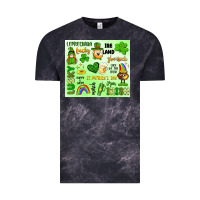 Cloud Black st patrick's day Vintage Tee - Artiststas