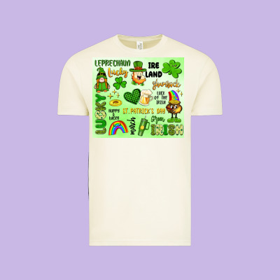 St Patrick's Day Vintage Tee Designed By Artiststas