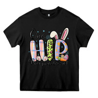 Black one hip paraprofessional Heavy Core Tee - MaliasSmallBusiness