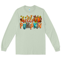Matcha Hello pumpkin Long Sleeve Tee - RanaPortraitStore